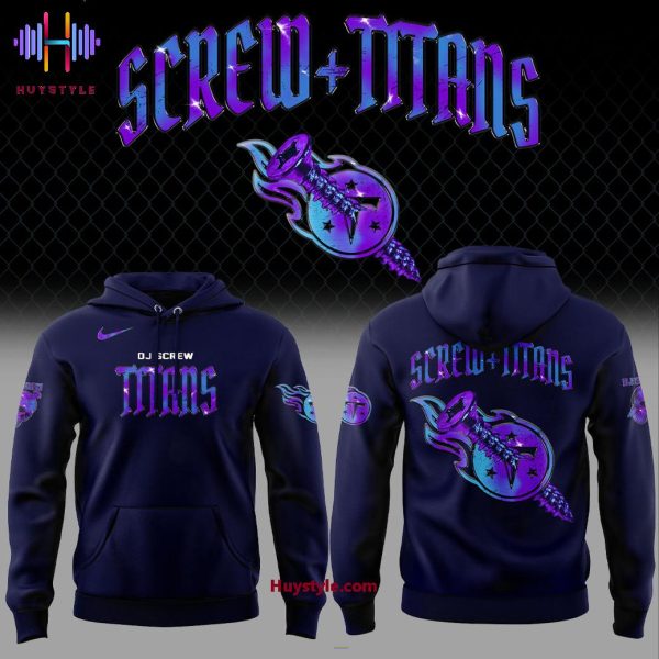 DJ Screw Tennessee Titans 2025 Limited Edition Hoodie