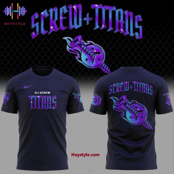 DJ Screw Tennessee Titans 2025 Limited Edition Hoodie