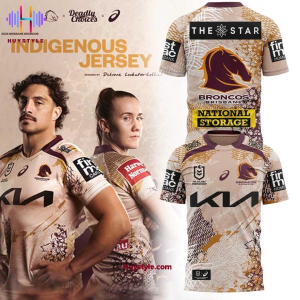 Brisbane Broncos Deadly Choices Indigenous Jersey 2025 Limited Edition Hoodie