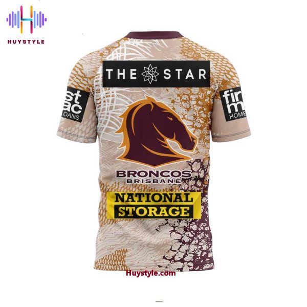 Brisbane Broncos Deadly Choices Indigenous Jersey 2025 Limited Edition Hoodie