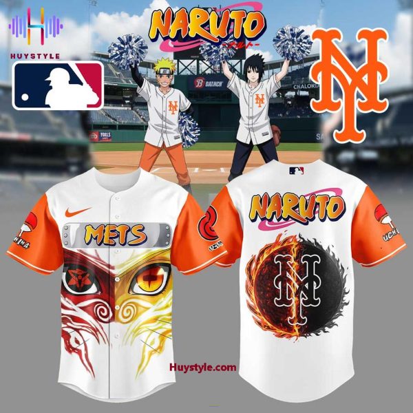 New York Mets Naruto & Sasuke 2025 Limited Edition Baseball Jersey