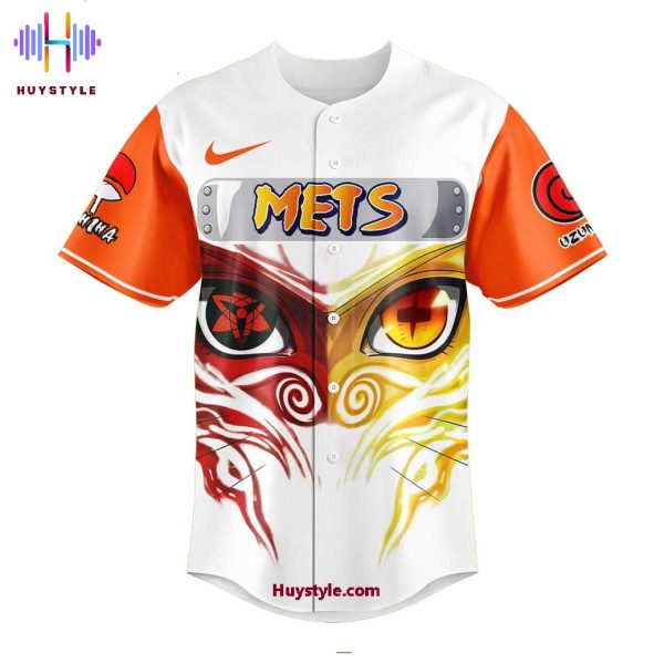 New York Mets Naruto & Sasuke 2025 Limited Edition Baseball Jersey