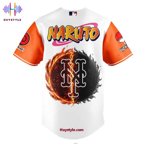 New York Mets Naruto & Sasuke 2025 Limited Edition Baseball Jersey
