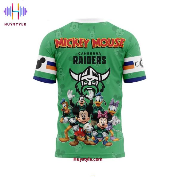 Canberra Raiders Mickey Mouse 2025 Limited Edition Hoodie