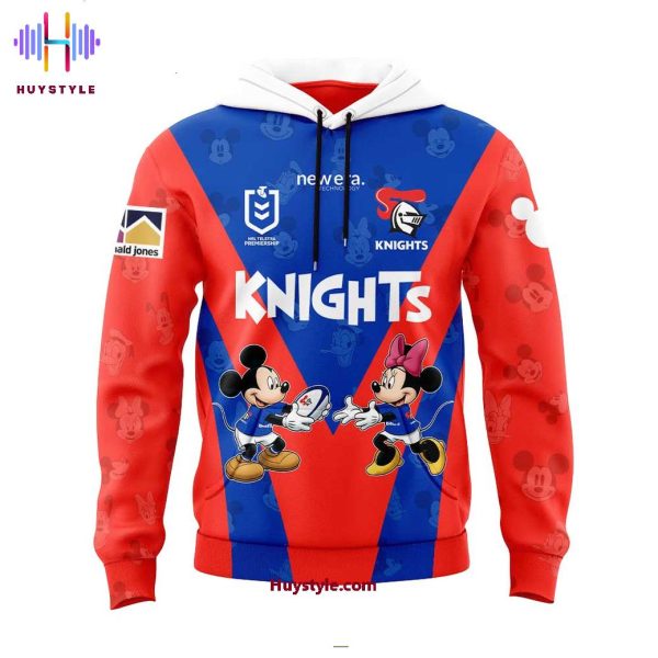 Newcastle Knights Mickey Mouse 2025 Limited Edition Hoodie