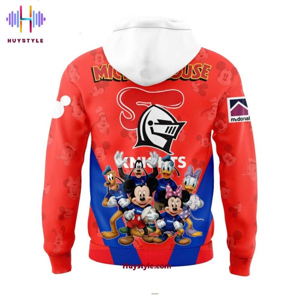Newcastle Knights Mickey Mouse 2025 Limited Edition Hoodie