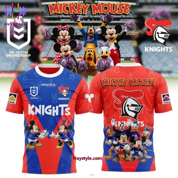 Newcastle Knights Mickey Mouse 2025 Limited Edition Hoodie