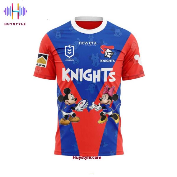 Newcastle Knights Mickey Mouse 2025 Limited Edition Hoodie