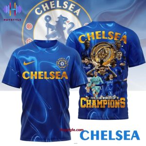 Chelsea 2025 FIFA Club World Cup Champions Special Edition 3D T-Shirt