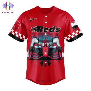 Cincinnati Reds IndyCar F1 2025 Limited Edition Baseball Jersey