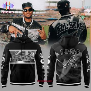 All Star Atlanta Braves Peace Up A-Town Down Hoodie