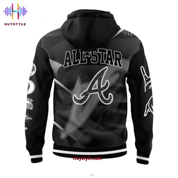 All Star Atlanta Braves Peace Up A-Town Down Hoodie