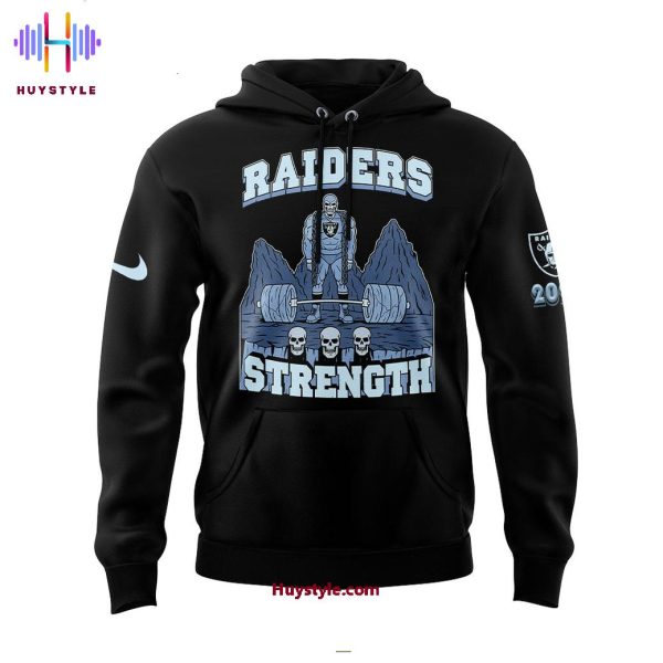 Las Vegas Raiders 2025 Strength Limited Edition Hoodie