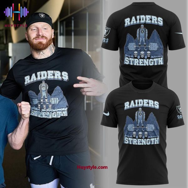 Las Vegas Raiders 2025 Strength Limited Edition Hoodie
