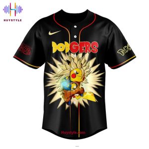 Los Angeles Dodgers x Pokemon & DragonBall 2025 Special Edition Baseball Jersey