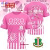 Philadelphia Phillies 2025 Breast Cancer Awareness Month Custom Name 3D T-Shirt