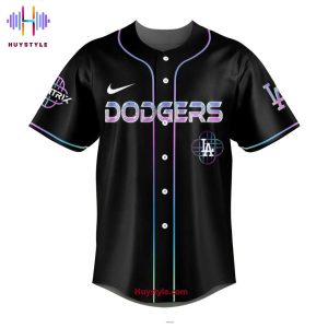 Huntrix K-Pop Demon Hunters x Los Angeles Dodgers 2025 Baseball Jersey