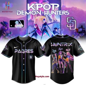 Huntrix K-Pop Demon Hunters x San Diego Padres 2025 Baseball Jersey