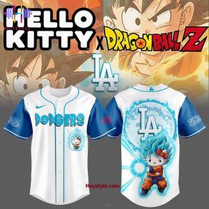 Los Angeles Dodgers x Goku Kitty 2025 Limited Edition Baseball Jersey