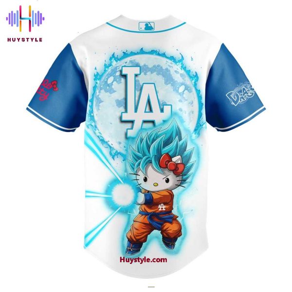 Los Angeles Dodgers x Goku Kitty 2025 Limited Edition Baseball Jersey