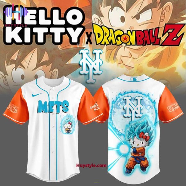 New York Mets x Goku Kitty 2025 Limited Edition Baseball Jersey