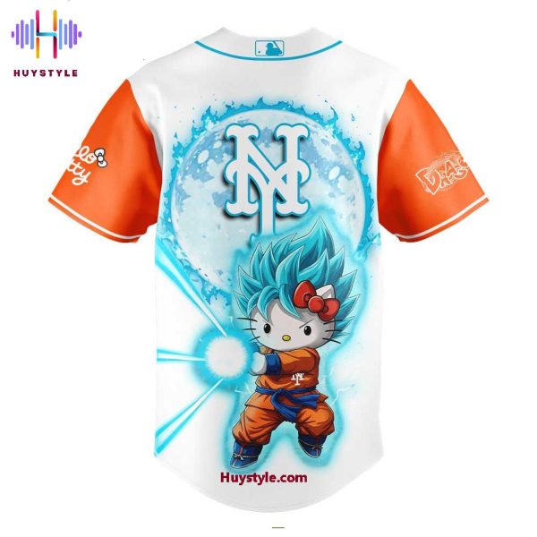 New York Mets x Goku Kitty 2025 Limited Edition Baseball Jersey