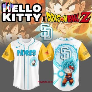 San Diego Padres x Goku Kitty 2025 Limited Edition Baseball Jersey
