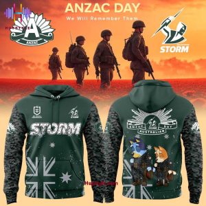 Melbourne Storm x Coach Craig Bellamy 2025 New Design Hoodie