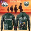 Melbourne Storm x Bluey & Bingo Anzac Day 2025 We Will Remember Them Special Edition Hoodie