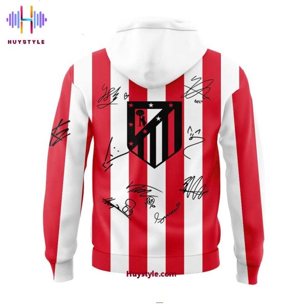 Atletico Madrid Stray Kids Show Signature Red/White Hoodie
