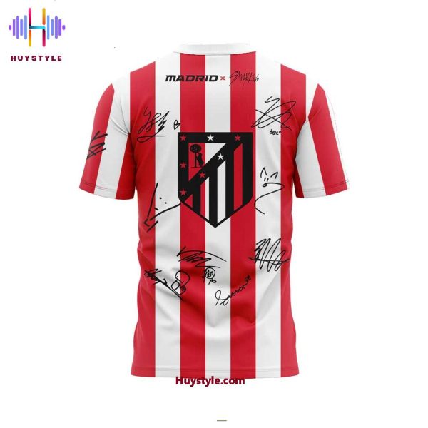 Atletico Madrid Stray Kids Show Signature Red/White Hoodie
