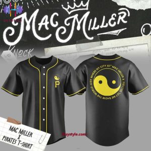 Pittsburgh Pirates x Mac Miller 2025 Yinzerpalooza Weekend Baseball Jersey