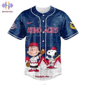 Reno Aces 2025 Special Snoopy Edition Baseball Jersey