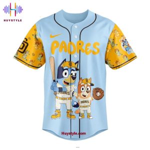 2025 San Diego Padres x Bluey & Bingo Limited Edition Baseball Jersey
