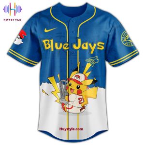 2025 Toronto Blue Jays x Pokemon Night Custom Name Special Edition Baseball Jersey
