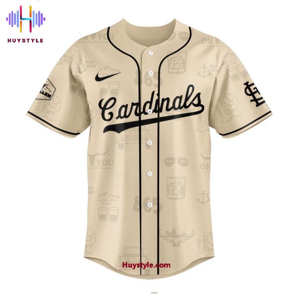 St.Louis Cardinals x Morgan Wallen I’m The Problem Tour 2025 Baseball Jersey