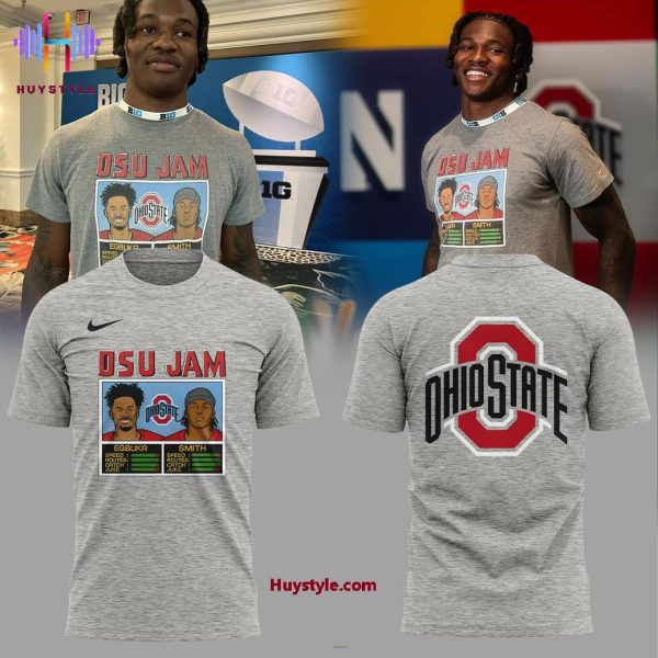 Emeka Egbuka & Jeremiah Smith x Ohio State Buckeyes OSU JAM Hoodie