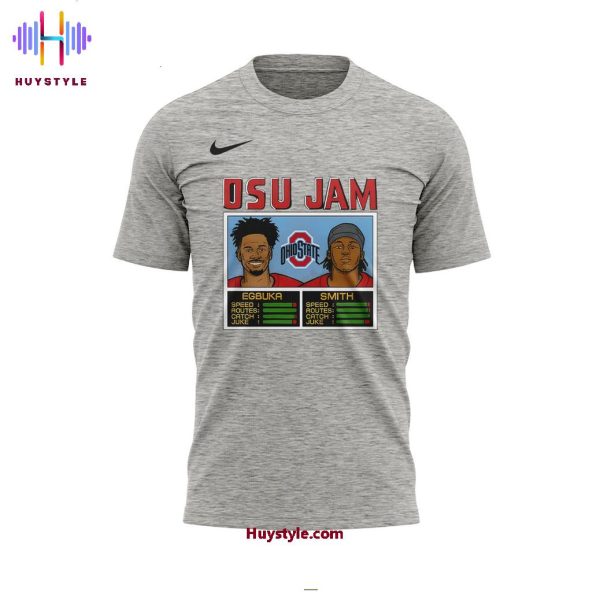 Emeka Egbuka & Jeremiah Smith x Ohio State Buckeyes OSU JAM Hoodie