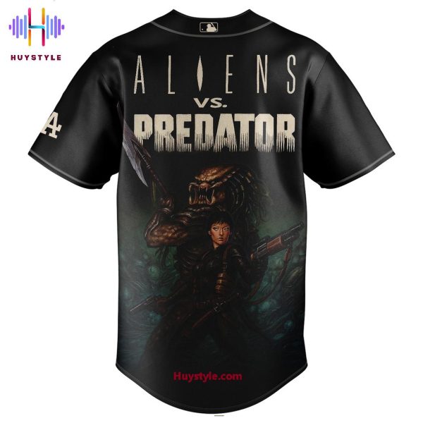 Los Angeles Dodger Aliens Vs. Predator 2025 Limited Edition Baseball Jersey