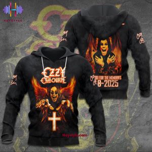 Ozzy Ozbourne Thank You For The Memories 1948 – 2025 Limited Edition Baseball Jersey