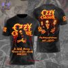 Ozzy Ozbourne Rest In Peace 1948 – 2025 Thank You For The Memories 3D T-Shirt