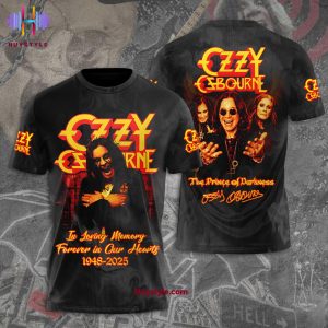 1948 – 2025 Thank You For The Memories Ozzy Ozbourne Special Edition 3D T-Shirt