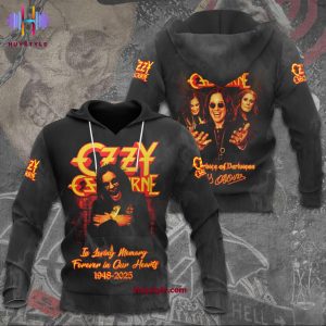 In Loving Memory Forever In Our Hearts Ozzy Ozbourne 1948 – 2025 The Prince Of Darkness 3D T-Shirt