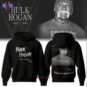Hulk Hogan 1953-2025 Thank You For The Memories Hulkamania 3D T-Shirt