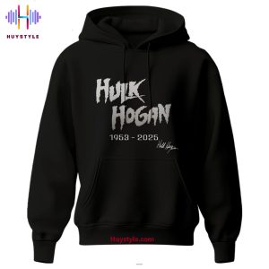 Hulk Hogan 1953-2025 Thank You For The Memories Limited Edition Hoodie