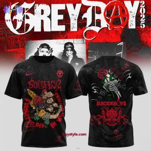 $uicideboy$ Grey Day 2025 _I Want To Die In New Orleans 3D T-Shirt