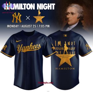 New York Yankees Hamilton Night 2025 Limited Edition Baseball Jersey