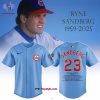 Chicago Cubs x Ryne Sandberg 1959-2025 Baseball Jersey – Navy