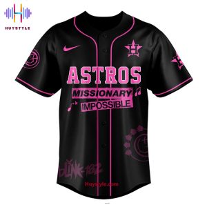 Houston Astros x Blink-182 Missionary Impossible 2025 Baseball Jersey