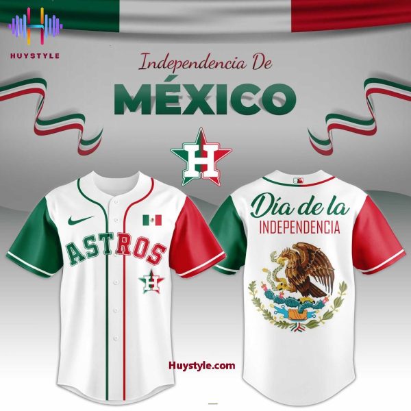 Houston Astros x Independencia De Mexico 2025 Baseball Jersey